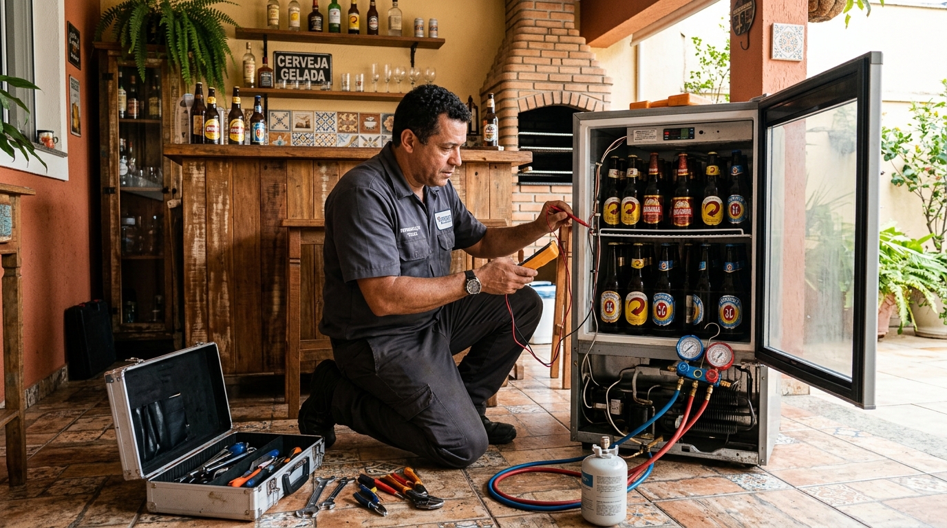 Assistência para Cervejeira Comercial em Volta Redonda‑RJ