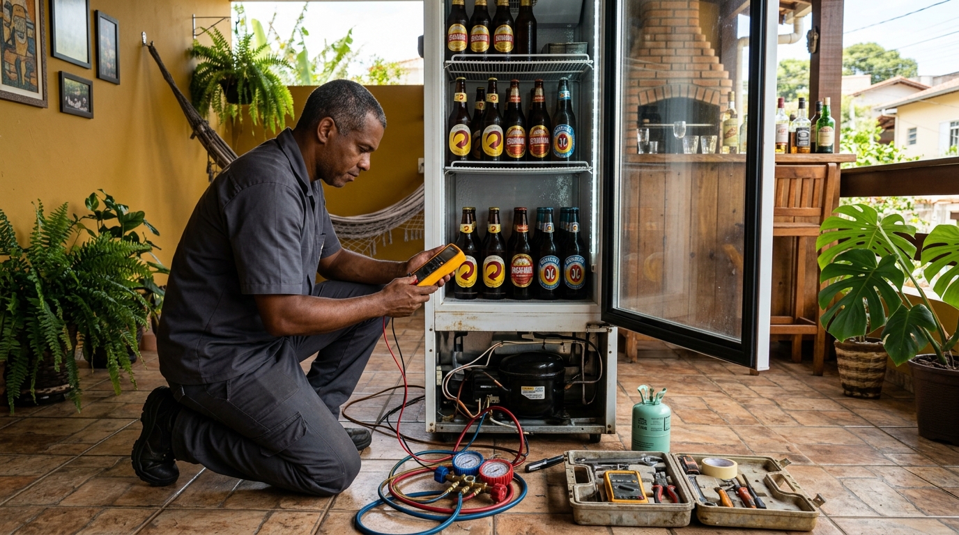 Reparo de Cervejeira Residencial em Volta Redonda‑RJ